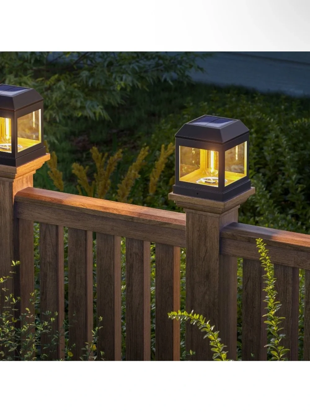 Threshold Solar Post Cap Lanterns •2 Pack•